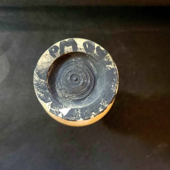 Artisan Pottery Vase With a Distinctive Double-Gourd Shape - Picture 3 of 6